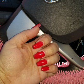 Vincent Nails and Spa - Gel coffin nails - Nail Salons Near Me - Palmdale, California