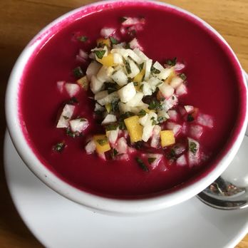 Tandem - Beet soup; interesting but hard on my stomach! - New American Near Me - Carrboro, North Carolina Tandem - Beet soup; interesting but hard on my stomach! - New American Near Me - Carrboro, North Carolina