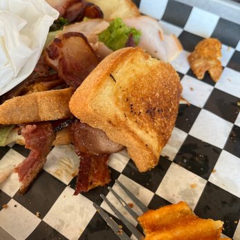Wheelhouse - Smoked Clubhouse sandwich (which was missing its sauce). - American Near Me - Anoka, Minnesota