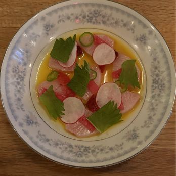Mokyo - Yellowtail ceviche - Korean Near Me - New York, New York Mokyo - Yellowtail ceviche - Korean Near Me - New York, New York