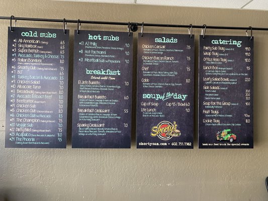 Menu photo 4 Shorty's Sandwich Shop Phoenix, AZ Menu photo 4 Shorty's Sandwich Shop Phoenix, AZ