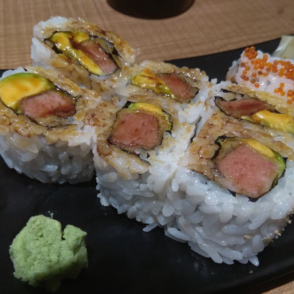 Shiro - Spam sushi roll - Japanese Near Me - Vancouver, British Columbia Shiro - Spam sushi roll - Japanese Near Me - Vancouver, British Columbia