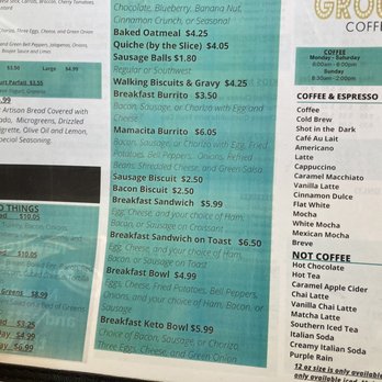 Stay Grounded Coffee - Breakfast and coffee menu. - Coffee & Tea Near Me - Bonham, Texas Stay Grounded Coffee - Breakfast and coffee menu. - Coffee & Tea Near Me - Bonham, Texas