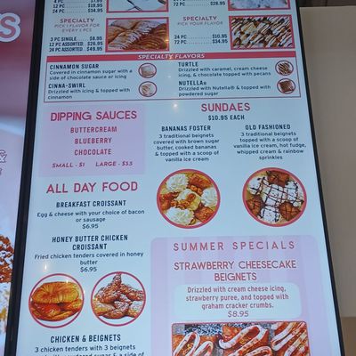 Menu photo 2 Beignets & Brew Tallahassee, FL