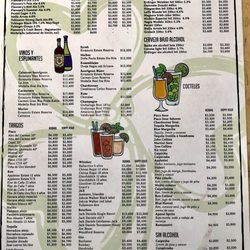 Flannery's Beer House - Menu