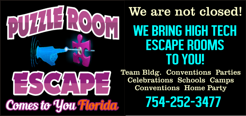 Escape Rooms Come 2 U Logo