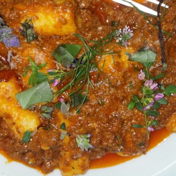 The Ice Plant - Gnocchi in lamb ragu - Cocktail Bars Near Me - St. Augustine, Florida