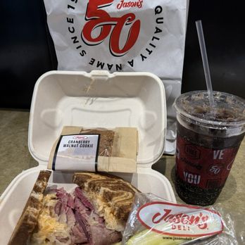 Jason's Deli - Reuben sandwich meal I bought - Delis Near Me - Dallas, Texas Jason's Deli - Reuben sandwich meal I bought - Delis Near Me - Dallas, Texas