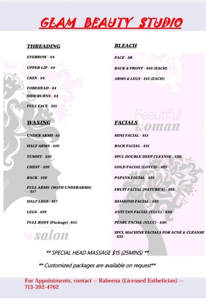 Glam Beauty Studio Logo