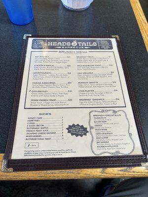 Menu photo 7 Heads And Tails Barbecue Berkeley, CA Menu photo 7 Heads And Tails Barbecue Berkeley, CA