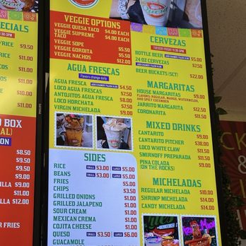 Quesa Loco - menu - New Mexican Cuisine Near Me - Apopka, Florida