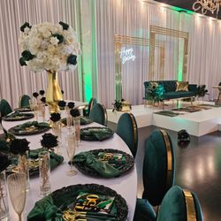 Direct Elite Chef Services - 50th birthday celebration setup