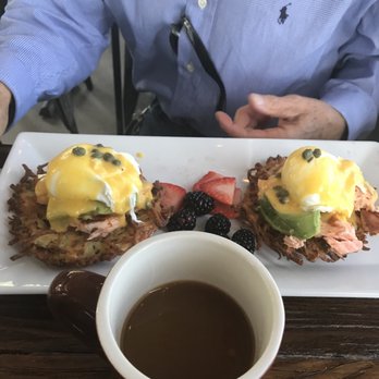 Bushfire Kitchen - Del Mar - Salmon Benny - American Near Me - Del Mar, California