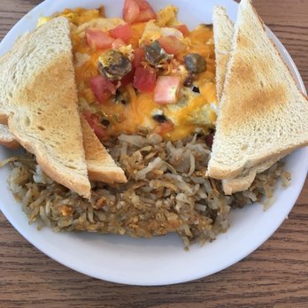 Happy Landing Restaurant & Pub - Veggie omelette and added sausage - American Near Me - Twin Falls, Idaho Happy Landing Restaurant & Pub - Veggie omelette and added sausage - American Near Me - Twin Falls, Idaho