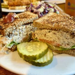 Julie's Park Cafe & Motel - Coconut Chicken Salad sandwich