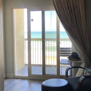 Crowne Plaza Melbourne - Oceanfront by IHG - View from my bed - Hotels Near Me - Melbourne, Florida
