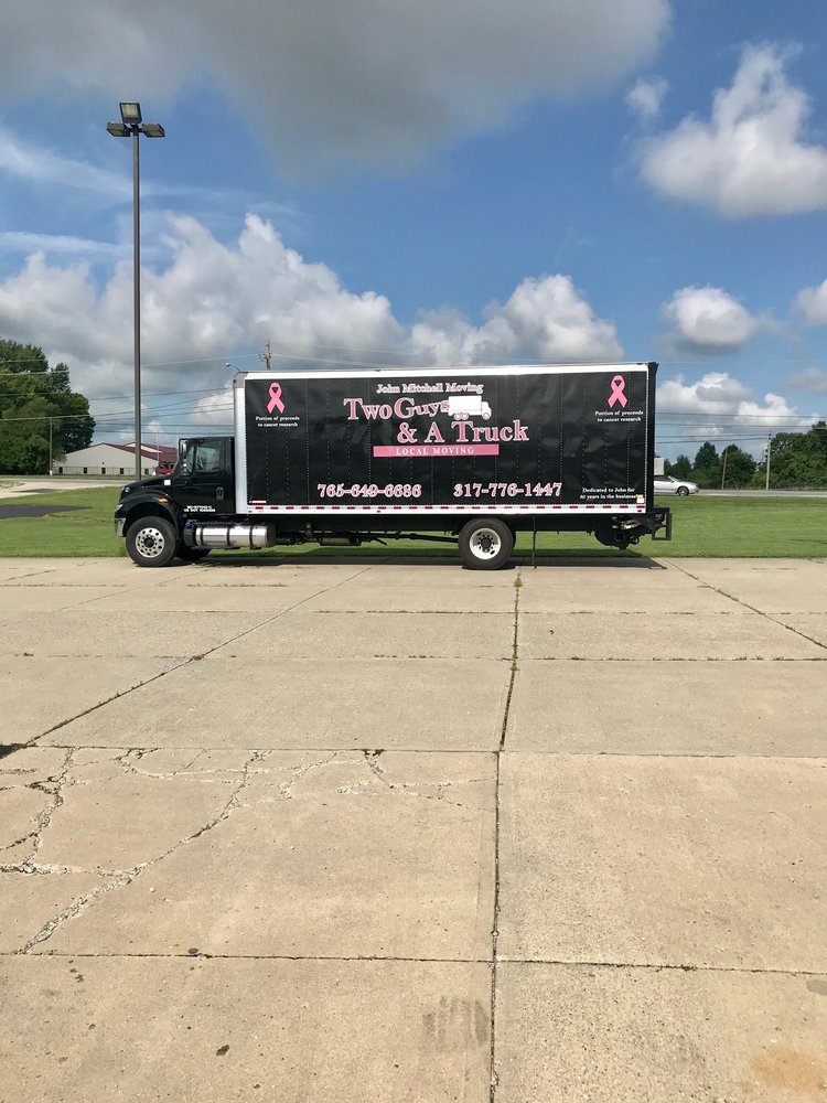 JOHN MITCHELL MOVING- TWO GUYS AND A TRUCK INC