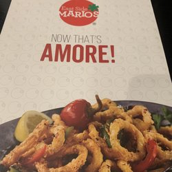 East Side Mario's - Menu