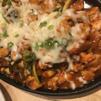 Bonchon Town Center Jacksonville - Bull dak is spicy chicken, Korean rice cakes and cheese. Delicious - Korean Near Me - Jacksonville, Florida Bonchon Town Center Jacksonville - Bull dak is spicy chicken, Korean rice cakes and cheese. Delicious - Korean Near Me - Jacksonville, Florida