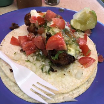 Tacos Autlense - Fish taco (burnt?) I mistakened it for steak at first LOLOL - Mexican Near Me - San Jose, California Tacos Autlense - Fish taco (burnt?) I mistakened it for steak at first LOLOL - Mexican Near Me - San Jose, California