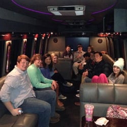 Phoenix Limousine & Luxury Coach - Kids on their way to a bonfire after the sub deb dance
