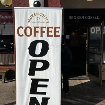 Broken Coffee - Spring Mountain - Front entrance - Coffee & Tea Near Me - Las Vegas, Nevada Broken Coffee - Spring Mountain - Front entrance - Coffee & Tea Near Me - Las Vegas, Nevada