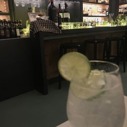 Great bar area with wine, beer or liquor! Loved my G&T and Negroni! Great bar area with wine, beer or liquor! Loved my G&T and Negroni!