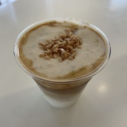 Banana Toffee Latte Banana Toffee Latte