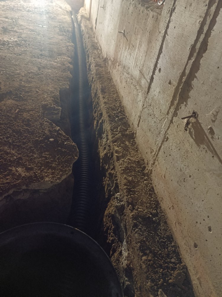 Slide of Interior Basement System