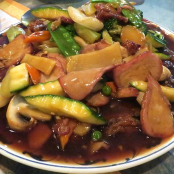 Panda Kitchen - Egg Foo Young, the egg patty is under there! - Chinese Near Me - Carson City, Nevada