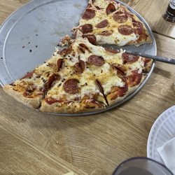 Strawberry Lanes - Pepperoni pizza