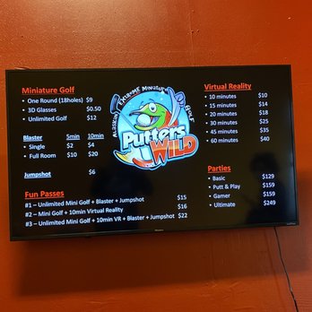 Putters Wild - Mini Golf Near Me - Anchorage, Alaska