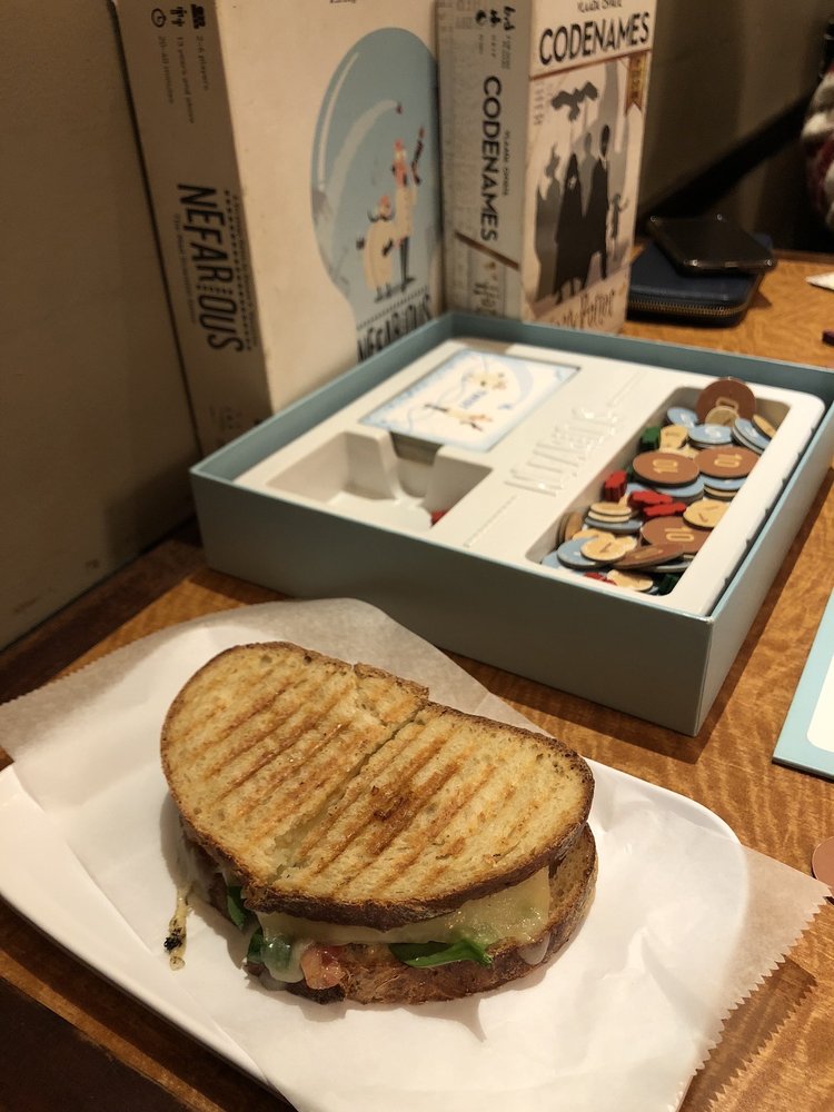 Food from Knight Moves Cafe