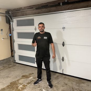 High Touch Garage Door Service - Garage door and owner - Garage Door Services Near Me - Sherman Oaks, California