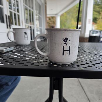 Heirloom - Drip coffee in a mug! (aka: no paper cup when dining-in) - Breakfast & Brunch Near Me - Weston, Massachusetts