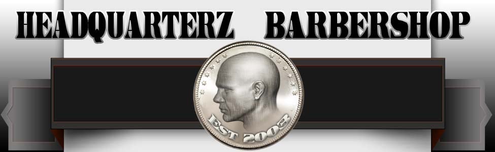 Headquarterz Barber Shop Logo