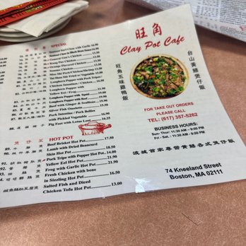 Clay Pot Cafe - Cantonese Near Me - Boston, Massachusetts