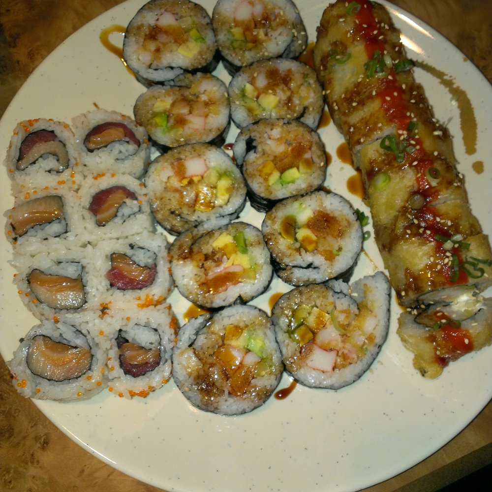 Sushi Ya - Rainbow, futamaki, and spicy crunch - Sushi Bars Near Me - Draper, Utah Sushi Ya - Rainbow, futamaki, and spicy crunch - Sushi Bars Near Me - Draper, Utah