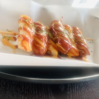 Cafe Mixx - Rice cake & sausage skewer - Cafeteria Near Me - Suwanee, Georgia Cafe Mixx - Rice cake & sausage skewer - Cafeteria Near Me - Suwanee, Georgia