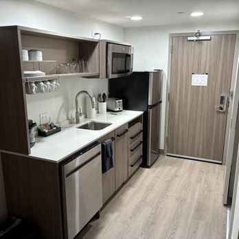 Home2 Suites by Hilton Boone - mini kitchen in room - Hotels Near Me - Boone, North Carolina Home2 Suites by Hilton Boone - mini kitchen in room - Hotels Near Me - Boone, North Carolina