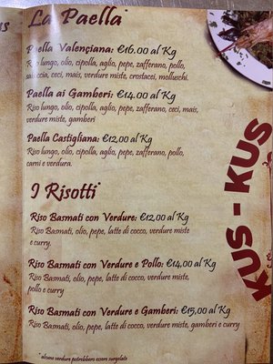 Menu photo 2 Kus Kus Palermo, PA