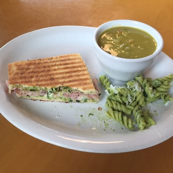 Susannes Bakery - Ham panini and split pea soup - Delis Near Me - Gig Harbor, Washington