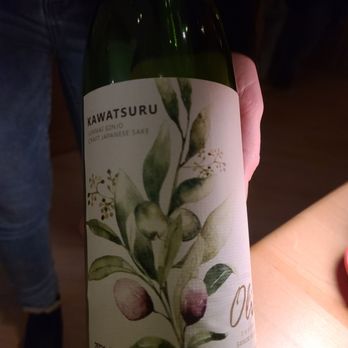 Doko - Kawatsuru Junmai Ginjo Sake - Sushi Bars Near Me - Houston, Texas