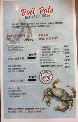 Menu photo 2 Skipper's Pier Coastal Cajun Kitchen Gladewater, TX Menu photo 2 Skipper's Pier Coastal Cajun Kitchen Gladewater, TX