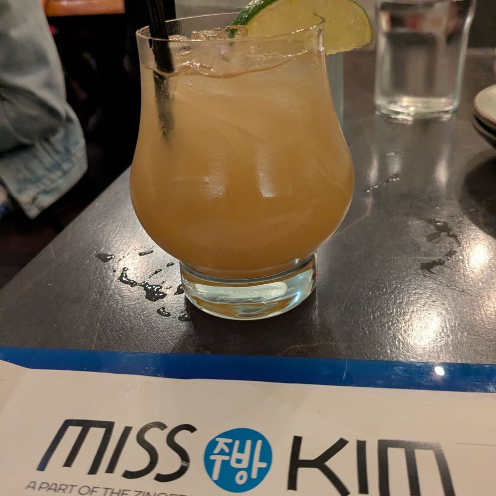 Miss Kim - Gingery mocktail - Korean Near Me - Ann Arbor, Michigan Miss Kim - Gingery mocktail - Korean Near Me - Ann Arbor, Michigan