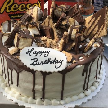 Gwen's Cake Decorating & Etc - S'mores Fall Birthday Cake - Bakeries Near Me - Saline, Michigan