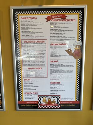 Menu photo 2 Mother Clucker's Pizza Minneapolis, MN Menu photo 2 Mother Clucker's Pizza Minneapolis, MN