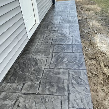Biondo Cement - a concrete patio being installed - General Contractors Near Me - Shelby Township, Michigan Biondo Cement - a concrete patio being installed - General Contractors Near Me - Shelby Township, Michigan