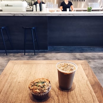 Holsem Coffee - Colada cold brew & blueberry muffin! - Coffee & Tea Near Me - San Diego, California