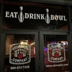 Stone Pin Company - Entrance into lower level off parking lot